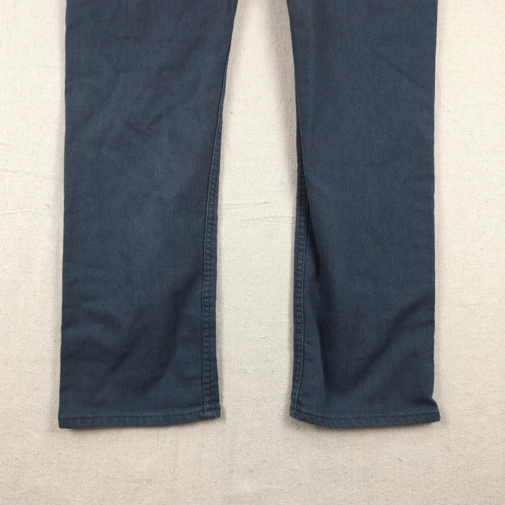 Banana Republic Mens 33x32 Blue Pants Traveler Slim Fit Golf Stretch Casual